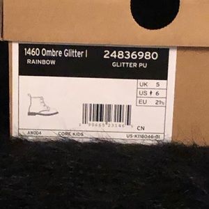 Dr. Martens Toddler Rainbow🌈 Glitter Boots!!